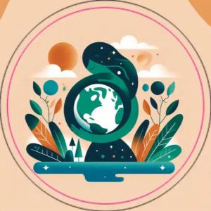 姓名圓貼(高4.00,寬4.00)cm - 線上貼紙製作範本