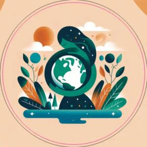 姓名圓貼(高8.00,寬8.00)cm - 線上貼紙製作範本