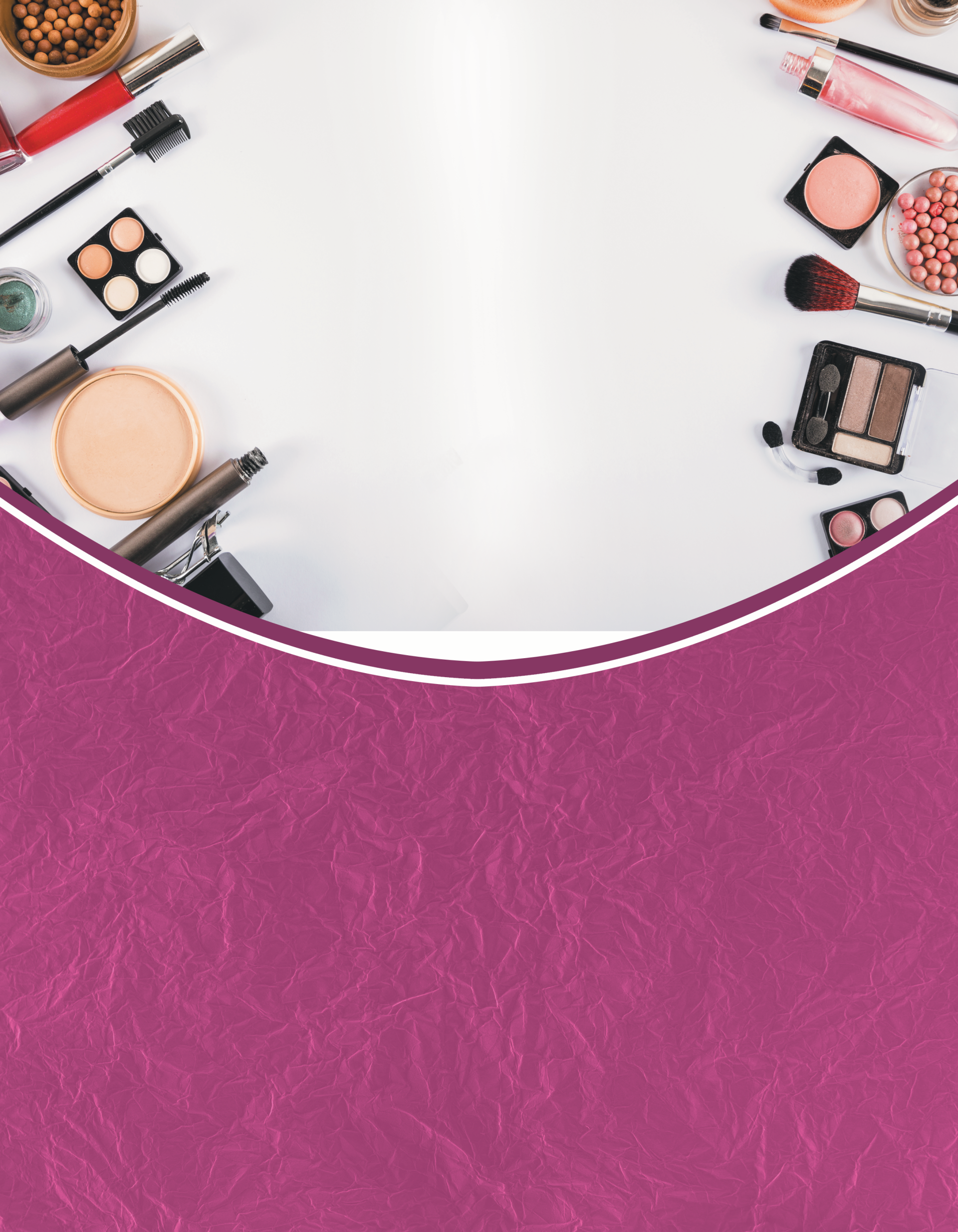 美容眼妝傳單/海報 - 傳單設計範本