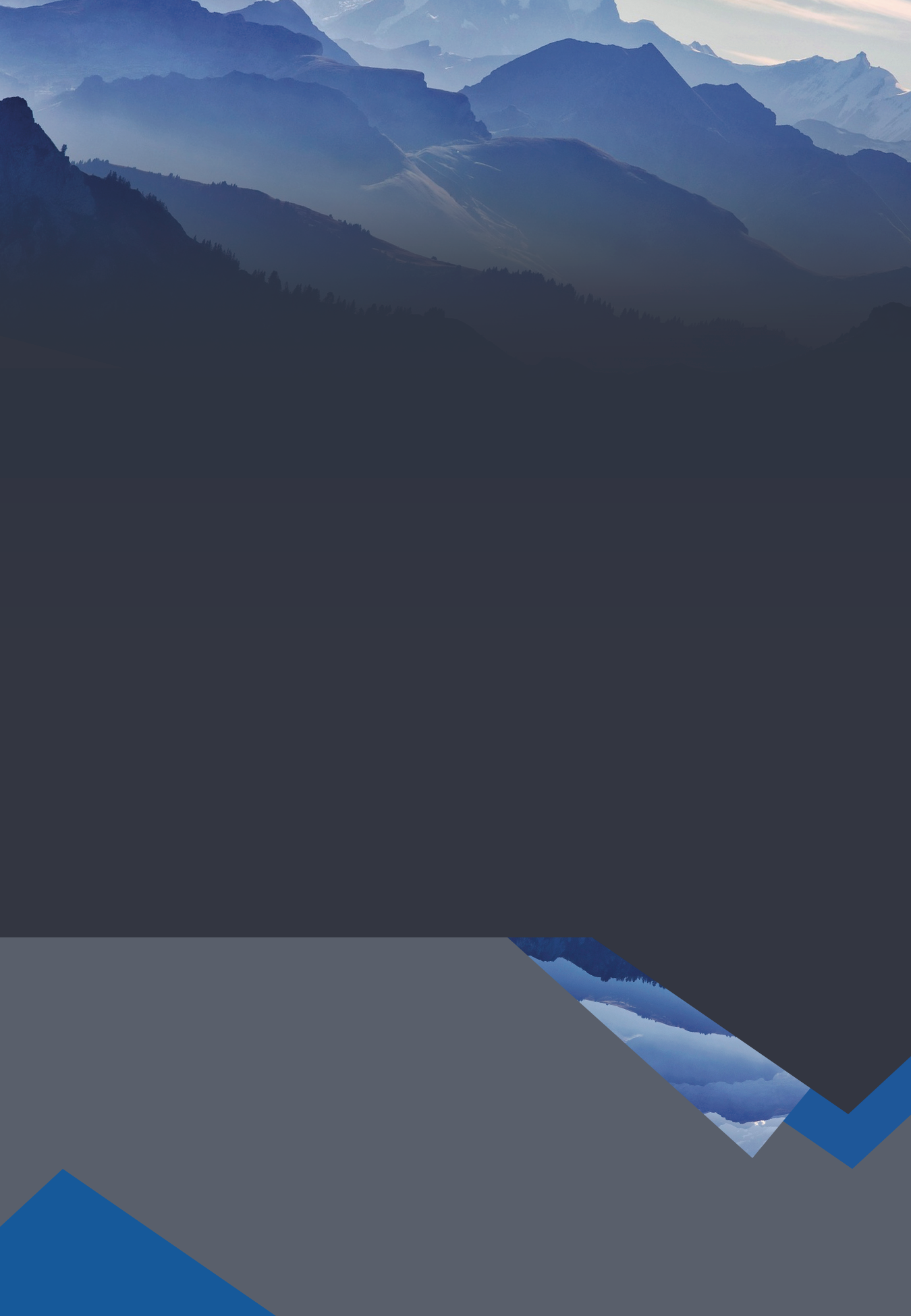 登山旅遊傳單/海報 - 傳單設計範本