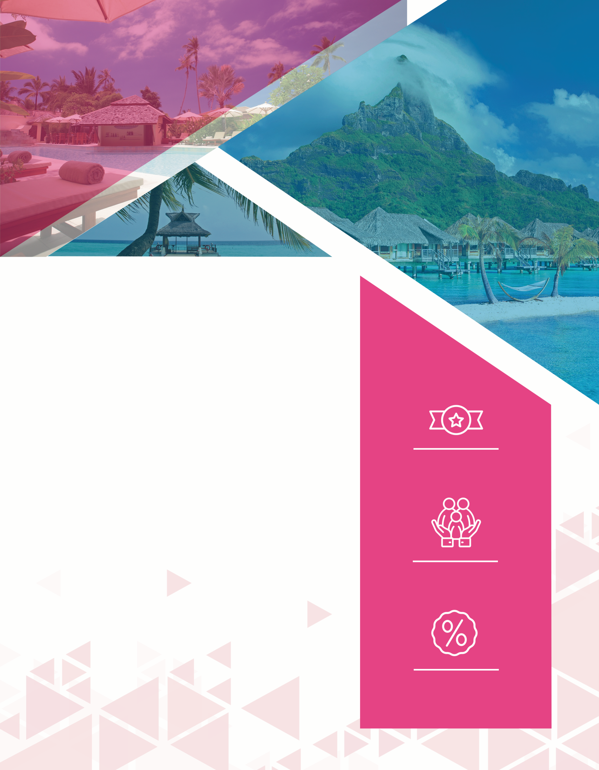 國外旅遊傳單/海報 - 傳單設計範本