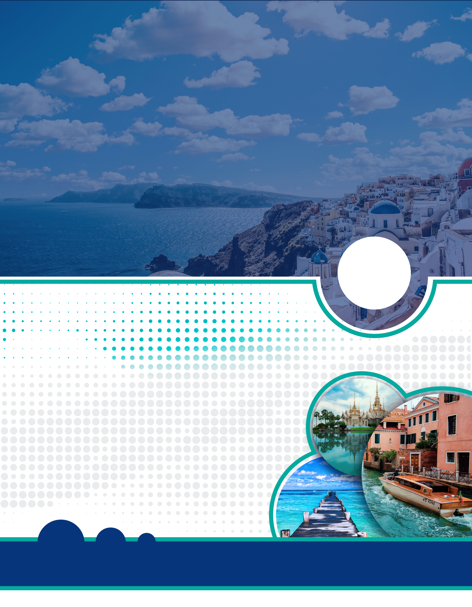 國外旅遊傳單/海報 - 傳單設計範本