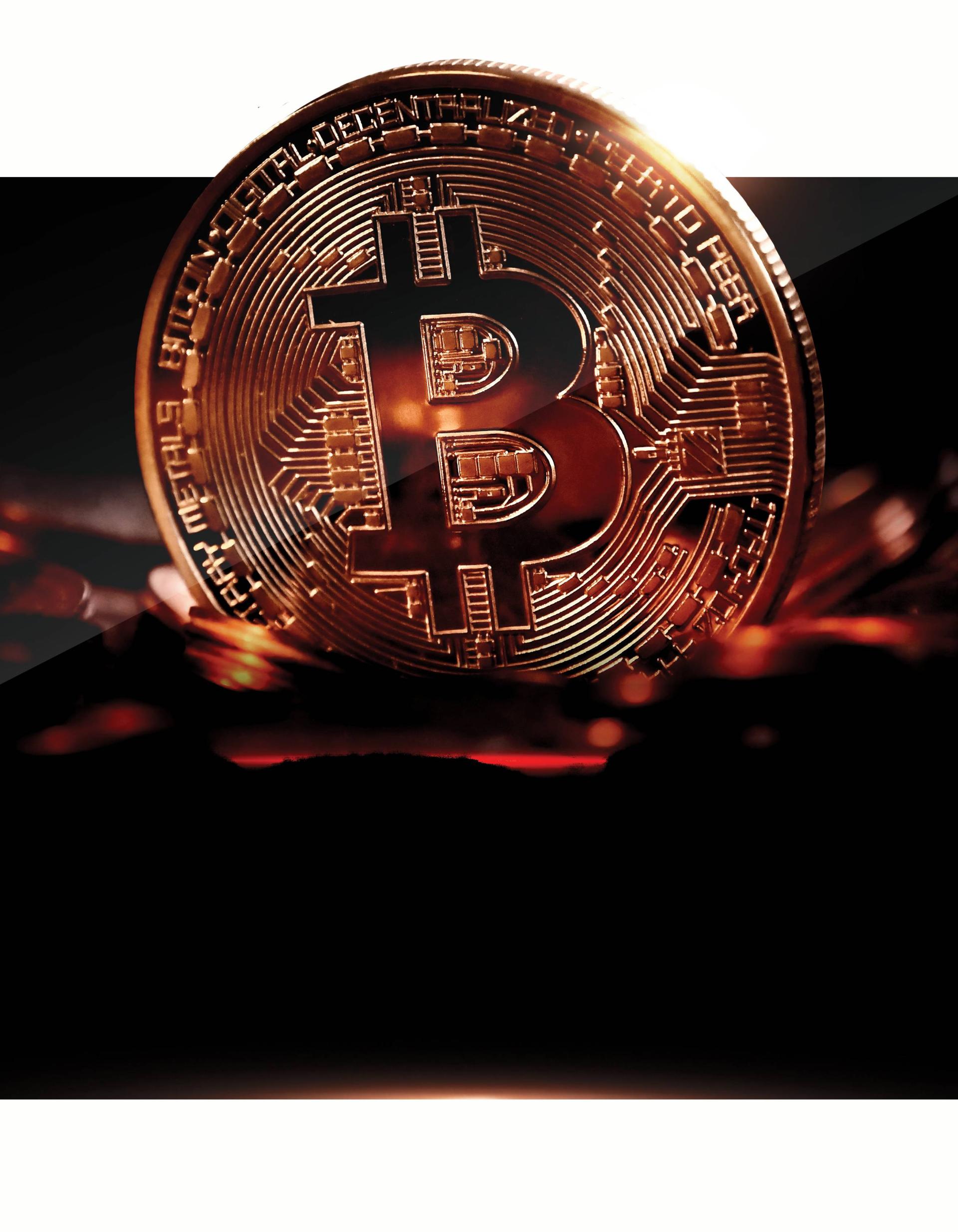比特幣商業傳單/海報 - 傳單設計範本